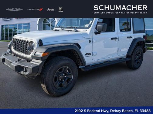Bright White Clearcoat 2026 Jeep Wrangler Sport