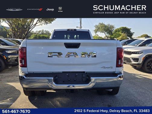 Bright White Clearcoat 2026 RAM 3500 Tradesman