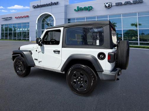 Bright White Clearcoat 2023 Jeep Wrangler Sport