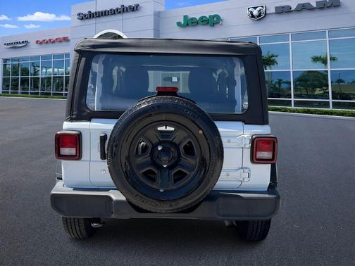 Bright White Clearcoat 2023 Jeep Wrangler Sport