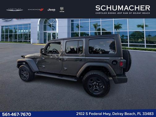 Granite Crystal Clearcoat Metallic 2026 Jeep Wrangler Sport