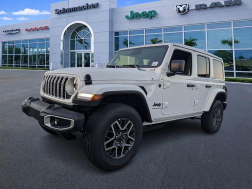 Bright White Clearcoat 2026 Jeep Wrangler Sahara