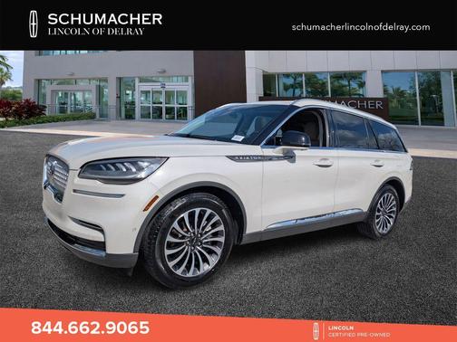 Pearl Metallic 2023 Lincoln Aviator Reserve RWD