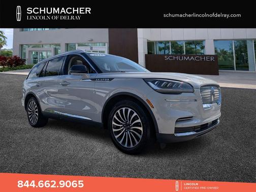 Pearl Metallic 2023 Lincoln Aviator Reserve RWD