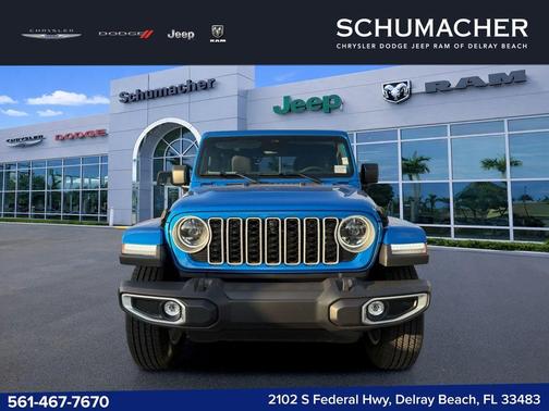 Hydro Blue Pearl 2026 Jeep Wrangler Sahara