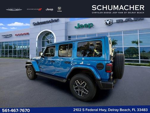 Hydro Blue Pearl 2026 Jeep Wrangler Sahara