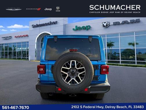 Hydro Blue Pearl 2026 Jeep Wrangler Sahara