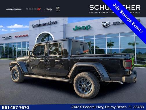 Black Clearcoat 2026 Jeep Gladiator 85th Anniversary Edition