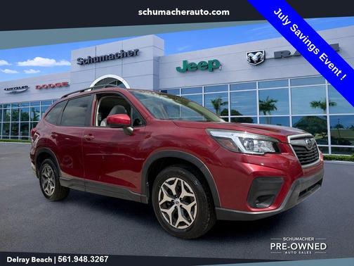 Crimson Red Pearl 2020 Subaru Forester Premium