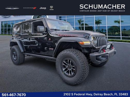 Black Clearcoat 2026 Jeep Wrangler Rubicon