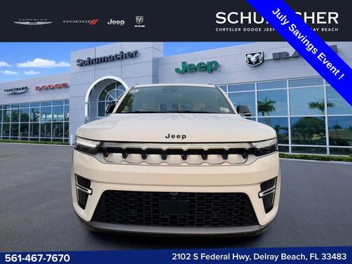 Bright White Clearcoat 2026 Jeep Grand Wagoneer