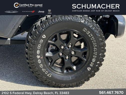 Granite Crystal Clearcoat Metallic 2022 Jeep Wrangler Unlimited Sport