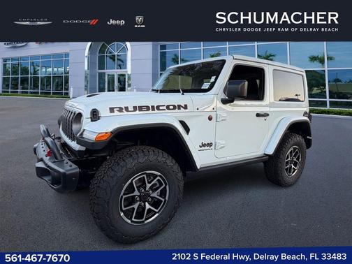 Bright White Clearcoat 2026 Jeep Wrangler Rubicon