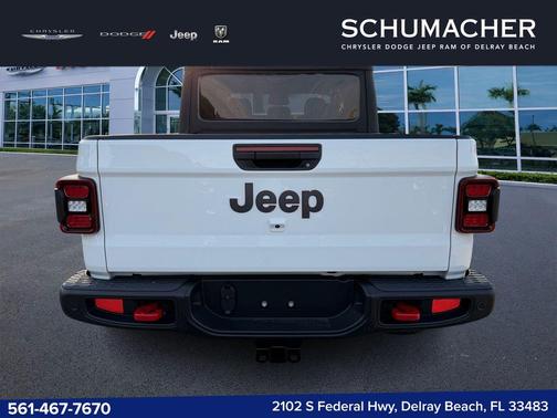 Bright White Clearcoat 2026 Jeep Gladiator Rubicon