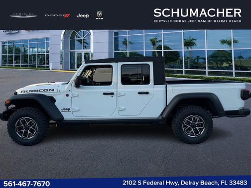 Bright White Clearcoat 2026 Jeep Gladiator Rubicon