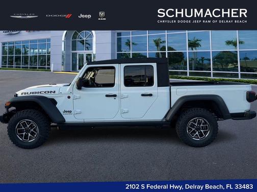 Bright White Clearcoat 2026 Jeep Gladiator Rubicon