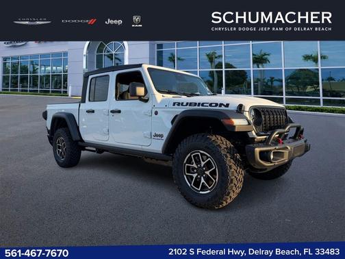 Bright White Clearcoat 2026 Jeep Gladiator Rubicon