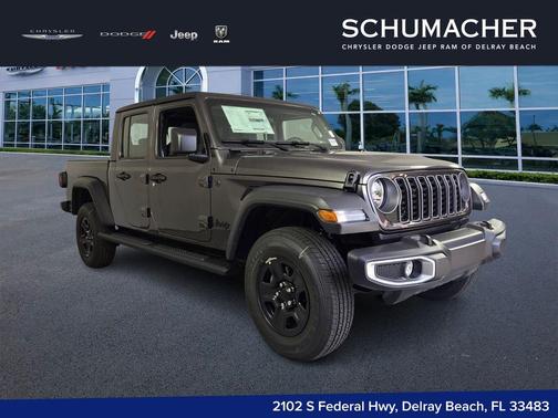 Granite Crystal Clearcoat Metallic 2026 Jeep Gladiator Sport