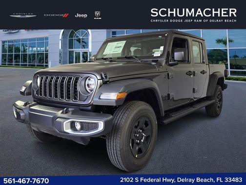Granite Crystal Clearcoat Metallic 2026 Jeep Gladiator Sport