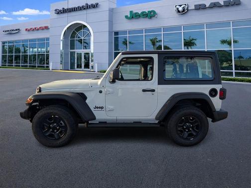 Bright White Clearcoat 2026 Jeep Wrangler Sport