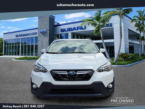 Crystal White Pearl 2023 Subaru Crosstrek Premium