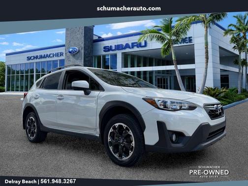 Crystal White Pearl 2023 Subaru Crosstrek Premium