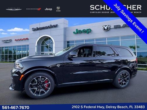 DB Black Crystal Clearcoat 2026 Dodge Durango SRT Hellcat