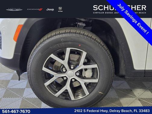 Bright White Clearcoat 2025 Jeep Grand Cherokee Limited