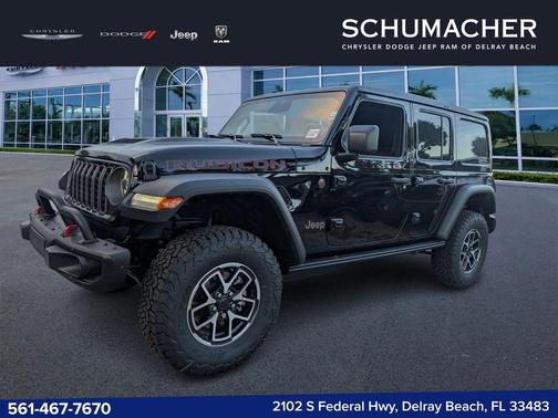 Black Clearcoat 2026 Jeep Wrangler Rubicon