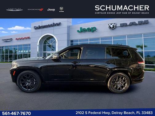 Diamond Black 2025 Jeep Grand Cherokee L Summit