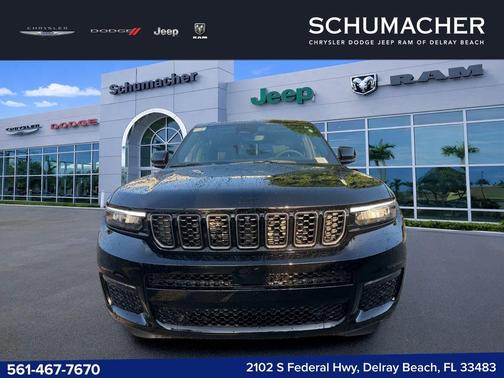 Diamond Black 2025 Jeep Grand Cherokee L Summit