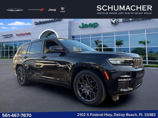 Diamond Black 2025 Jeep Grand Cherokee L Summit