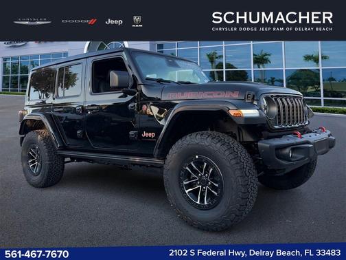 Black Clearcoat 2026 Jeep Wrangler Rubicon