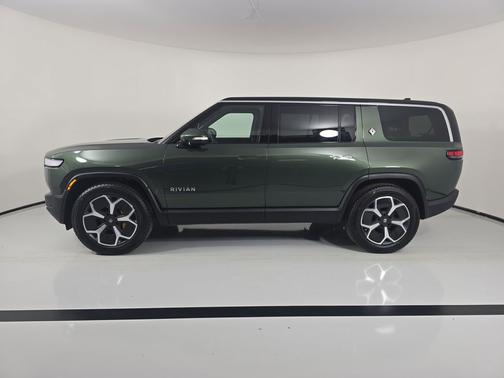 Forest Green 2024 Rivian R1S Adventure Quad Motor Large Pack