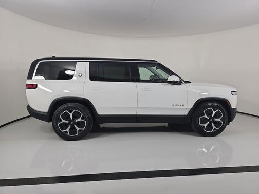 Glacier White 2023 Rivian R1S Adventure