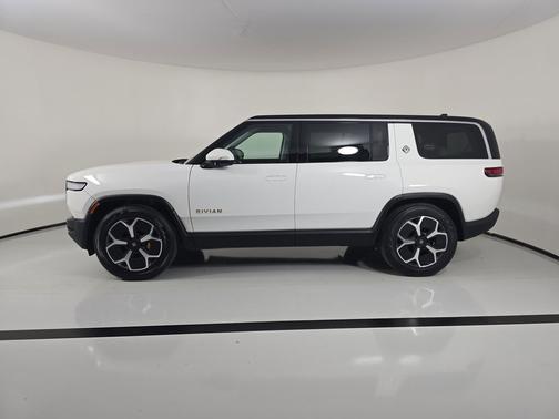 Glacier White 2023 Rivian R1S Adventure