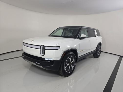 Glacier White 2023 Rivian R1S Adventure
