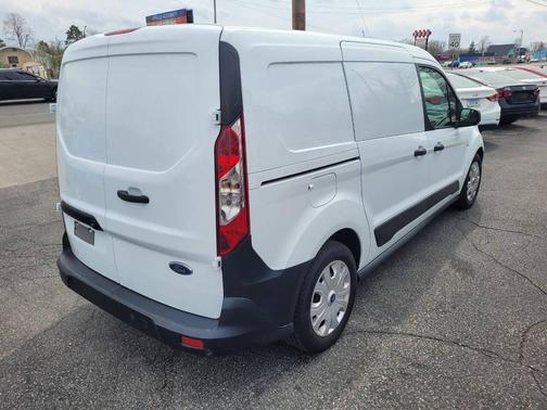 Frozen White 2020 Ford Transit Connect XL Cargo Van