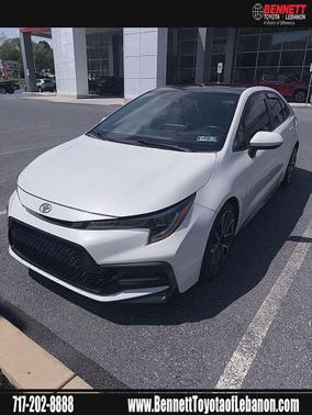 Black Sand Pearl 2021 Toyota Corolla SE