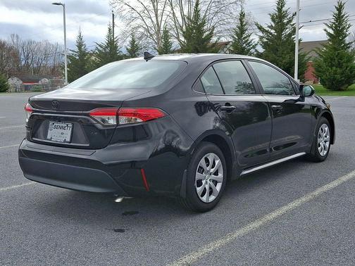 Midnight Black Metallic 2025 Toyota Corolla LE