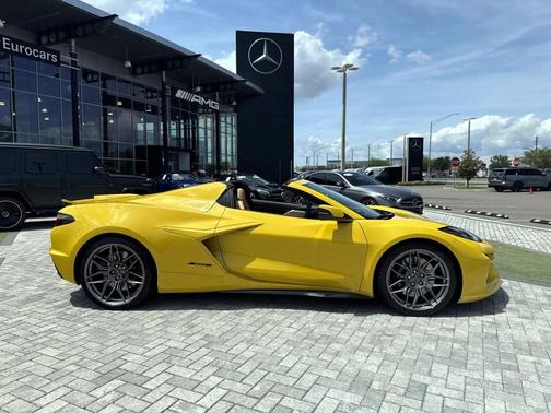 Competition Yellow Tintcoat Metallic 2025 Chevrolet Corvette Z06
