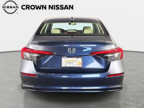 Gray 2022 Honda Civic EX