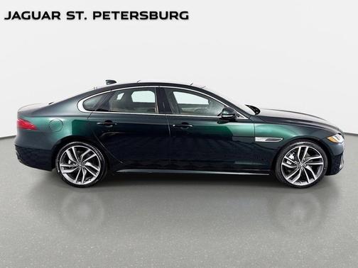 British Racing Green Metallic 2024 Jaguar XF R-Dynamic SE P250 AWD Automatic
