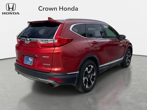 Orange 2018 Honda CR-V Touring