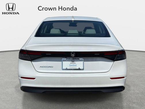 Platinum White Pearl 2024 Honda Accord EX