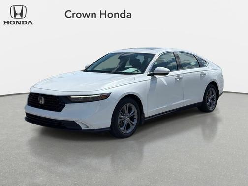 Platinum White Pearl 2024 Honda Accord EX