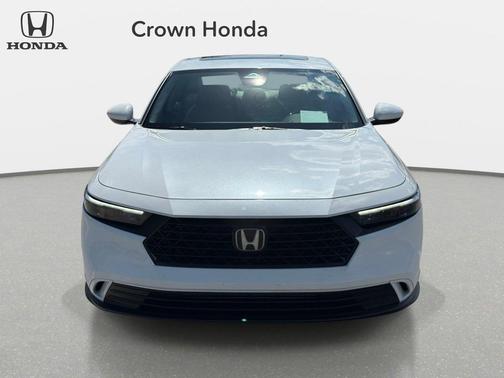 Platinum White Pearl 2024 Honda Accord EX