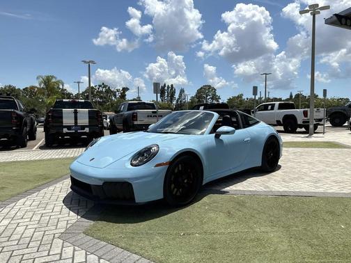 Blue 2026 Porsche 911 Targa 4 GTS