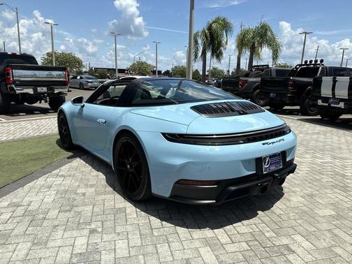 Blue 2026 Porsche 911 Targa 4 GTS