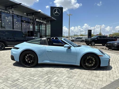 Blue 2026 Porsche 911 Targa 4 GTS